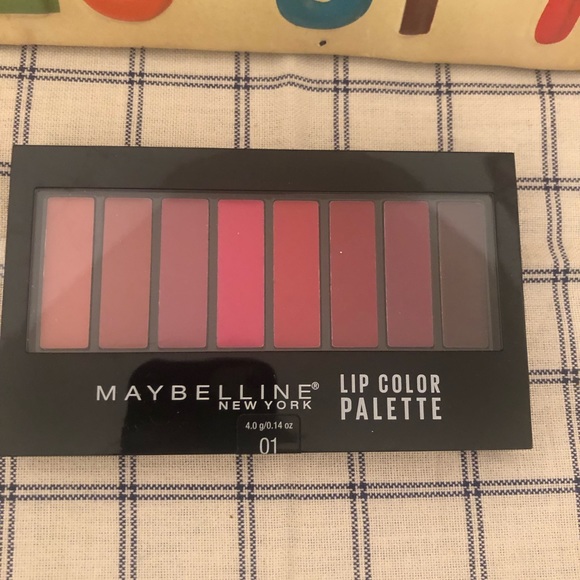Maybelline Makeup Maybeline Lip Color Palette 8 Shades Poshmark